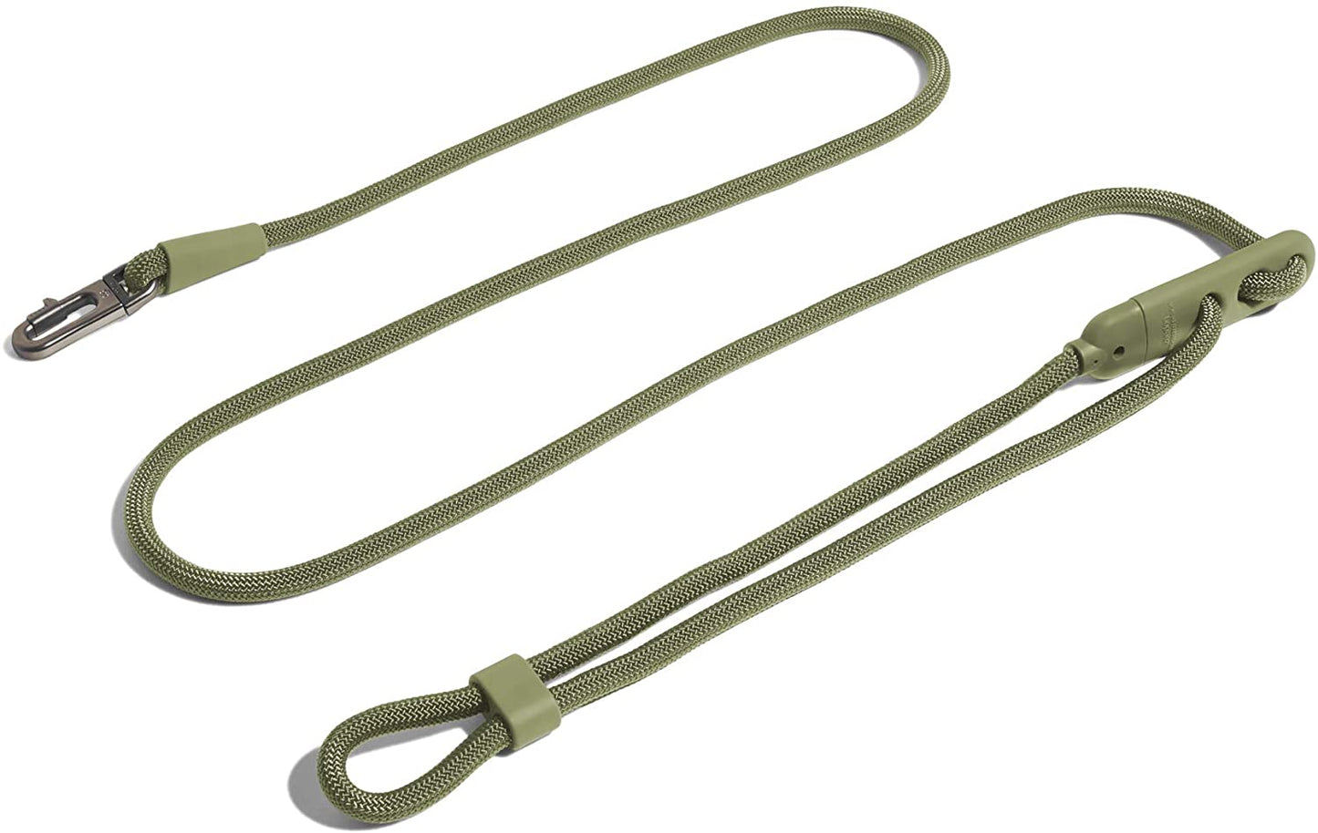 Army Green 4-In-1 Hands-Free Dog Leash – Adjustable Reflective Rope, Crossbody, Waist, and Long Leash – Versatile, Durable, and Comfortable
